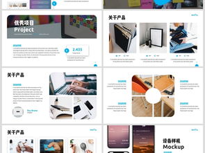 引領(lǐng)數(shù)字化未來 藍(lán)色抽象風(fēng)軟件開發(fā)公司宣傳PPT模板