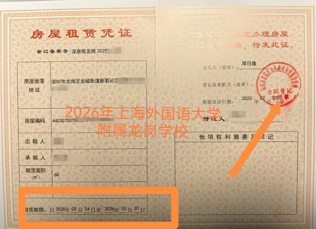 今天拿到的房屋租賃憑證,基本都是三類學區戶籍